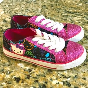 Hello Kitty Girls Sneakers Pink Size 12 NWOT